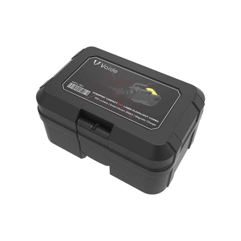 Load image into Gallery viewer, Vaide Scrapper Compact Red Laser Flashlight Combo