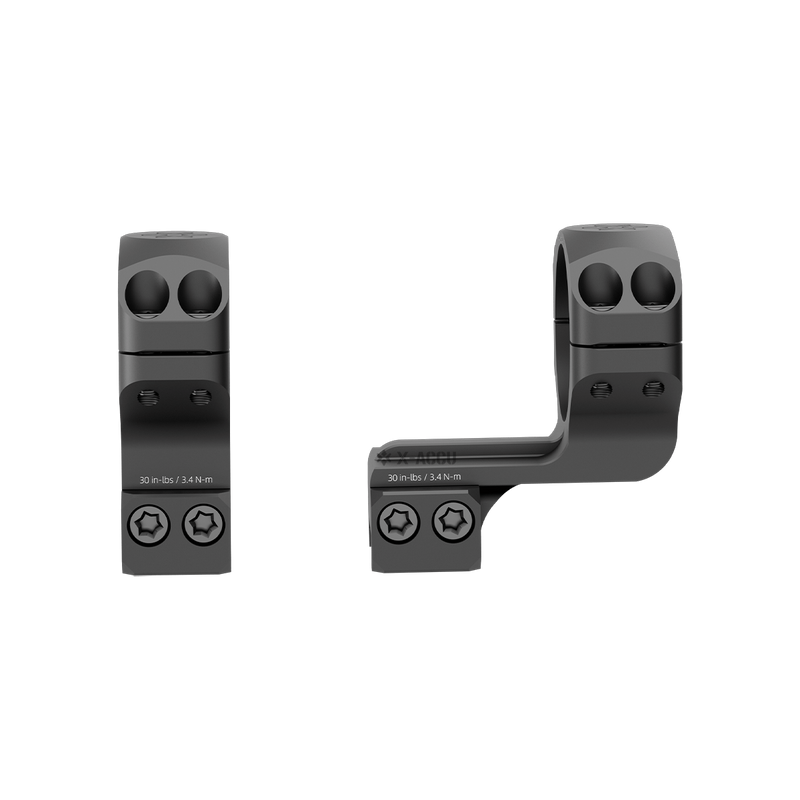 Load image into Gallery viewer, 30MM 1.25IN CANTILEVER WEAVER / DOVETAIL RINGS