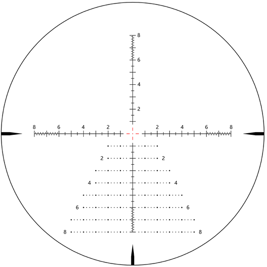 Tauron 3-24x56 ED SFP Rifle Scope (SCOL-55)
