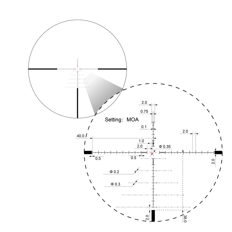 Load image into Gallery viewer, Sentinel 6-24x50 FFP Rifle Scope (SCFF-57)