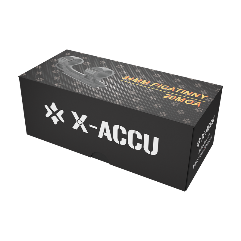 Load image into Gallery viewer, 34mm Cant 20MOA One Piece High Picatinny Mount