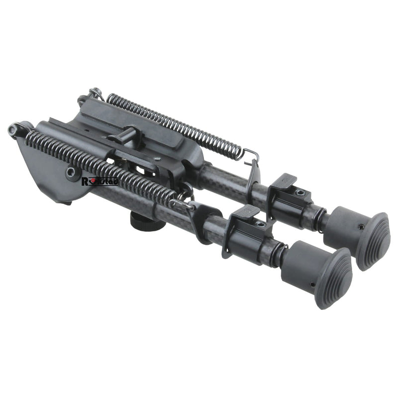 Load image into Gallery viewer, Carbon Fiber 6-9" Spring Bipod (RSCFP-06)