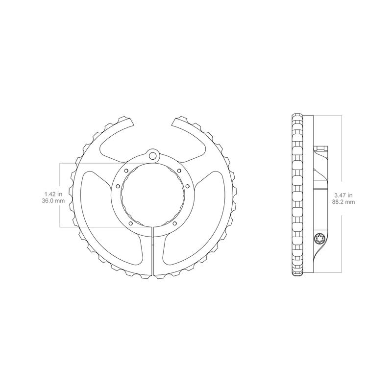 Load image into Gallery viewer, Continental Scope Big Side Wheel GenII