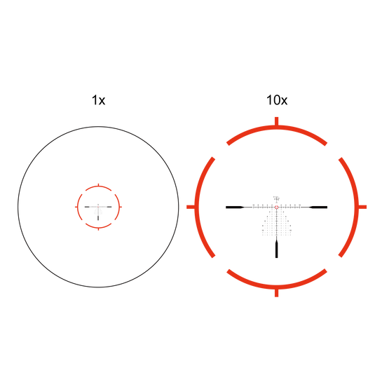 Continental x10 1-10x28 ED RAR-C Rifle Scope (SCFF-62)