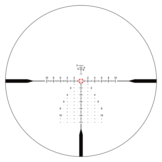 Continental x10 1-10x28 ED RAR-C Rifle Scope (SCFF-62)