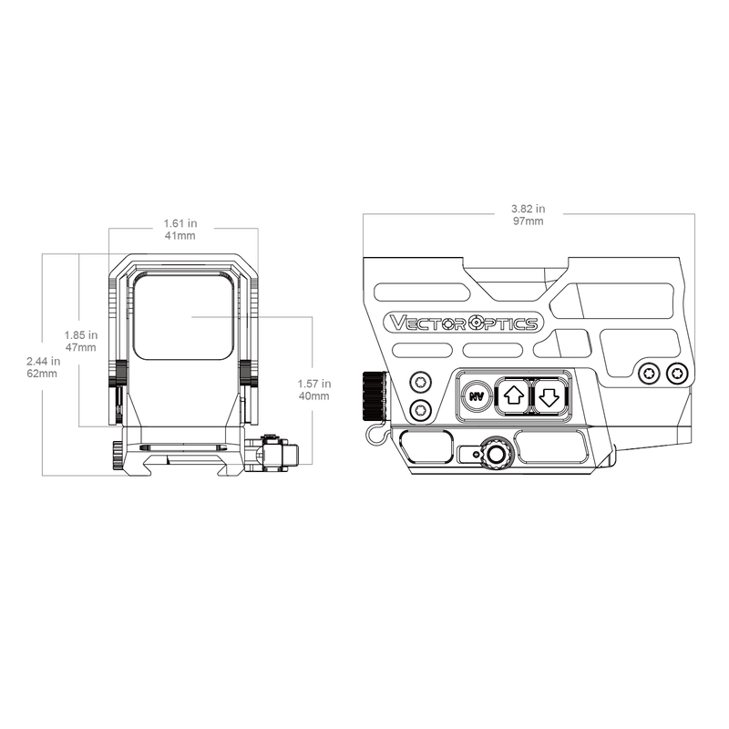 Load image into Gallery viewer, Frenzy Plus 1x31x26 Solar Red Dot Sight