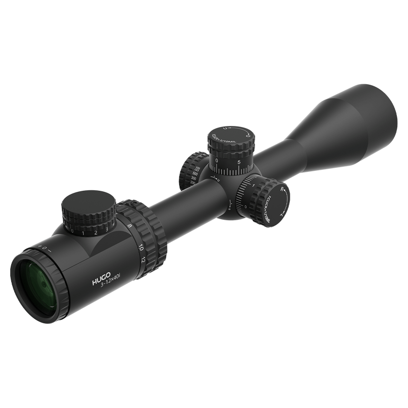 Load image into Gallery viewer, Hugo 3-12x40i Fiber Reticle Rifle Scope (SCOM-44)