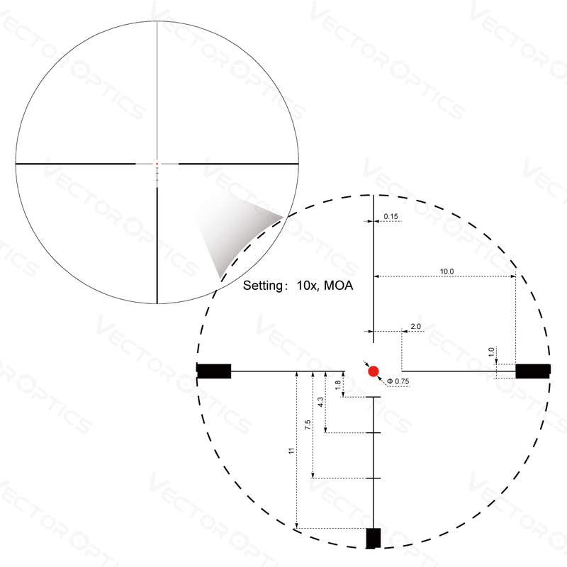 Load image into Gallery viewer, Hugo 3-12x44GT SFP Riflescope (SCOM-31)