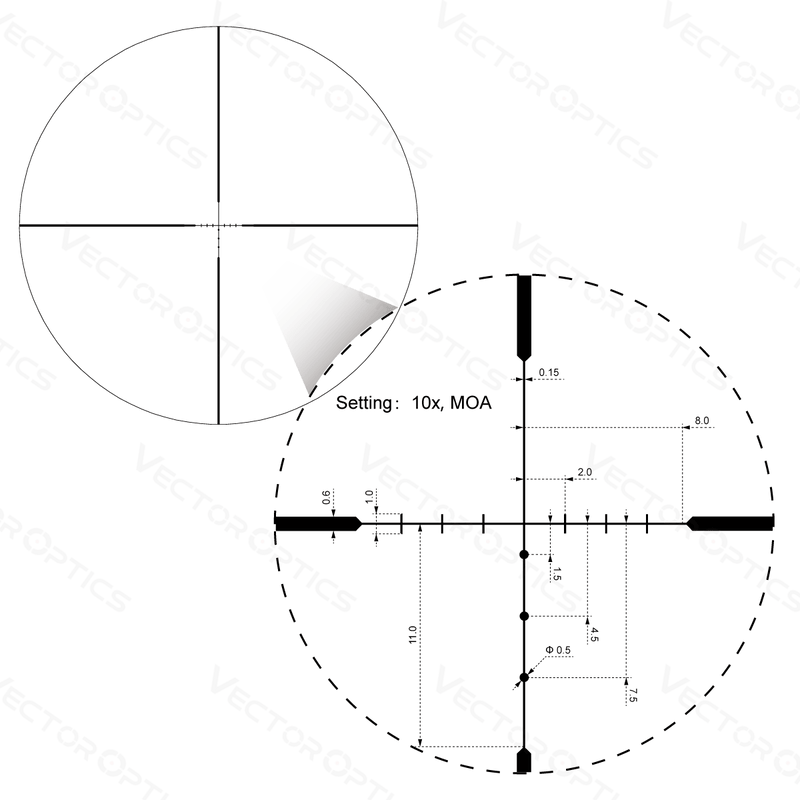 Load image into Gallery viewer, Hugo 3-12x44SFP Riflescope (SCOM-30)