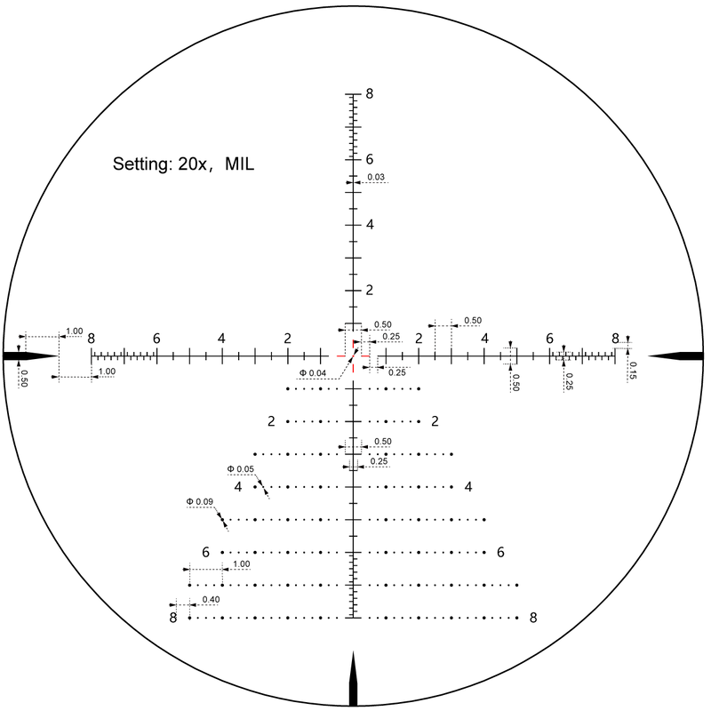 Load image into Gallery viewer, Tauron 3-24x56 ED SFP Rifle Scope (SCOL-55)