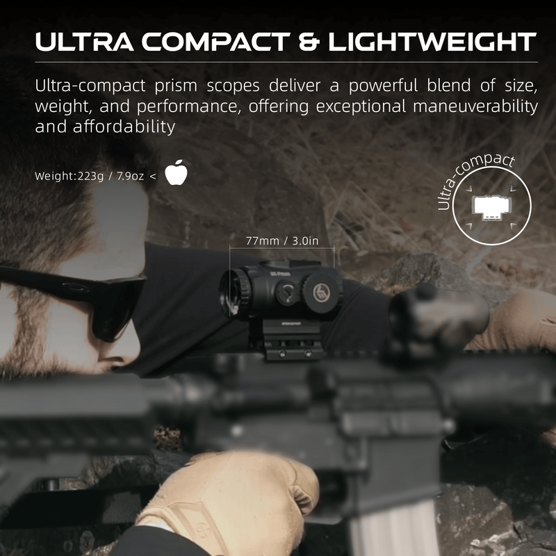 Load image into Gallery viewer, Paragon 3x18 Ultra Compact Prism Scope