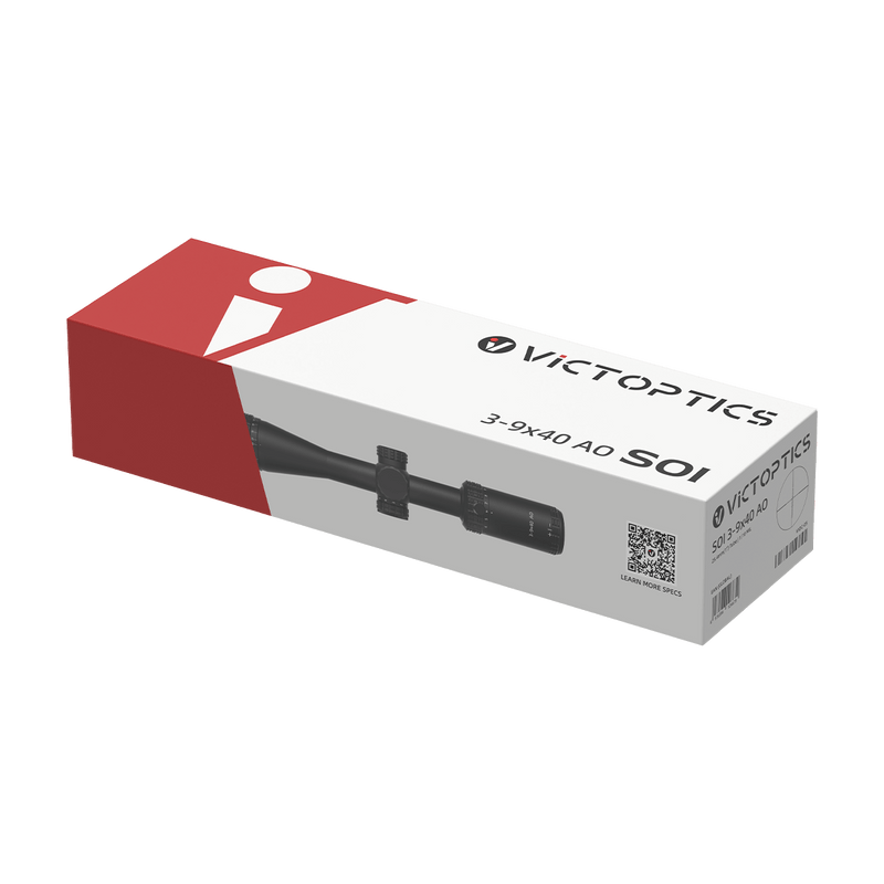 Load image into Gallery viewer, 1” Monotube | VictOptics SOI 3-9x40 AO MPVO Rifle Scope (VIOC-05)