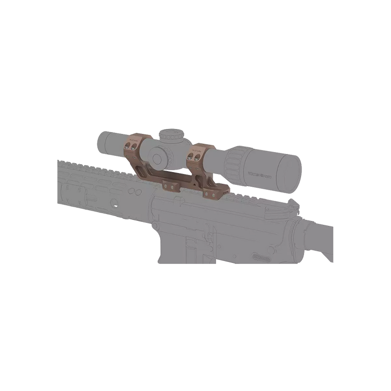 Load image into Gallery viewer, 30mm One Piece AR Extended Picatinny Ring Mount