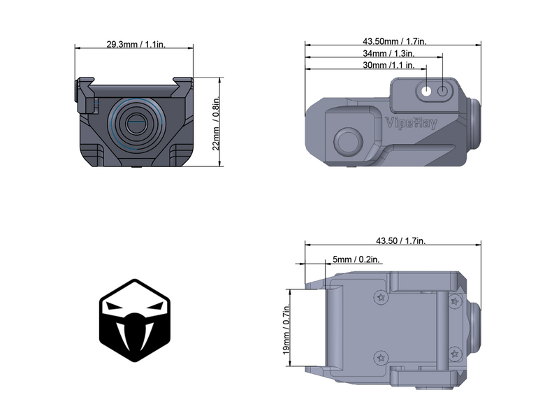 Load image into Gallery viewer, Scrapper Subcompact Pistol Green Laser Sight