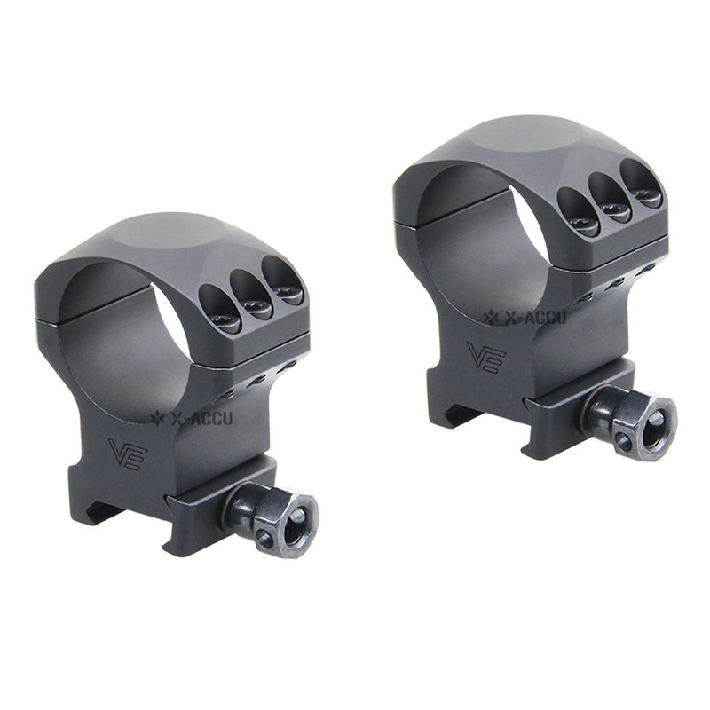 Load image into Gallery viewer, 30mm X-Accu 1.25" Medium Profile Picatinny Scope Rings - Vector Optics Online Store