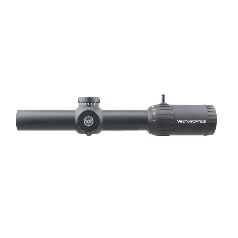 Load image into Gallery viewer, Constantine 1-10x24 SFP Riflescope side