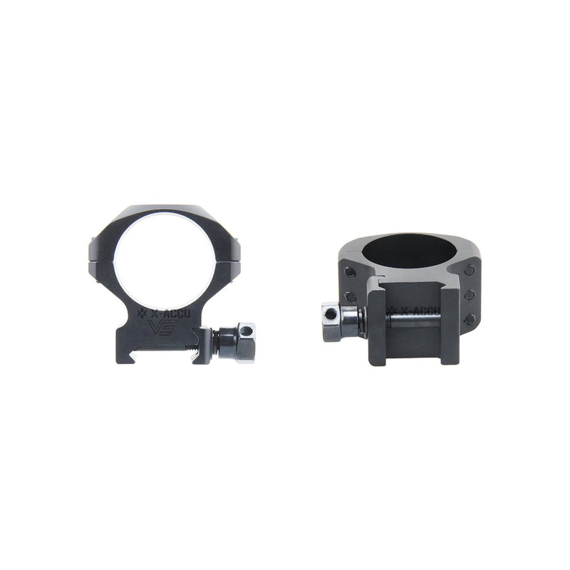 Load image into Gallery viewer, 30mm X-Accu 1" Low Profile Picatinny Scope Rings - Vector Optics Online Store