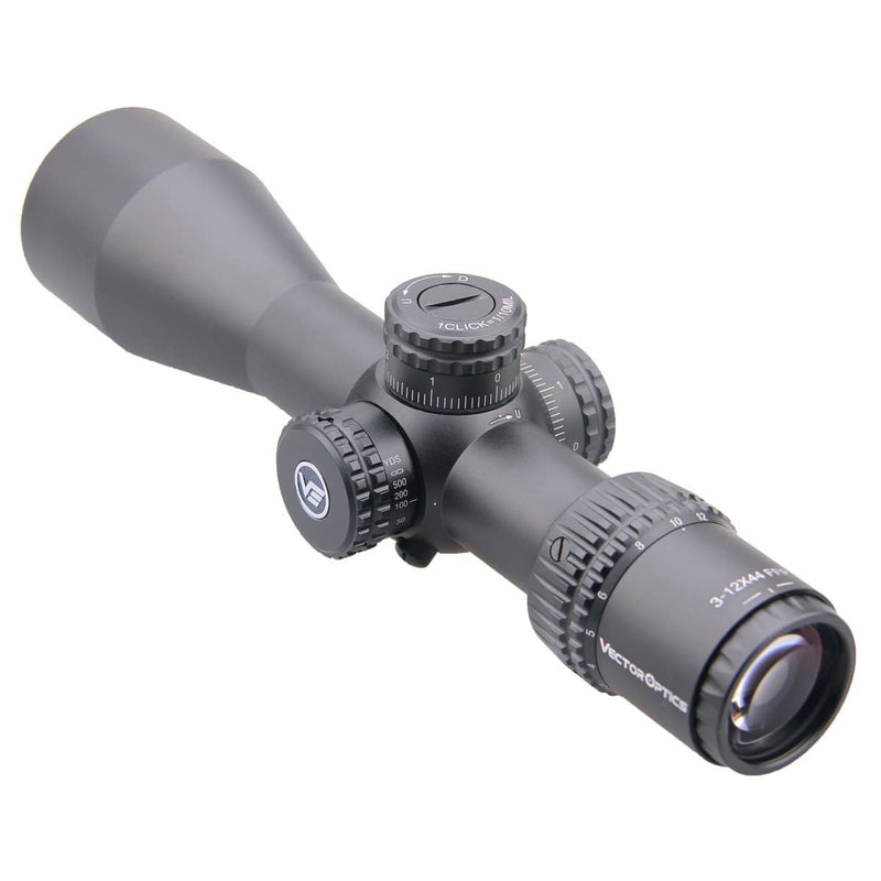 Load image into Gallery viewer, Veyron 3-12x44 FFP Riflescope Details