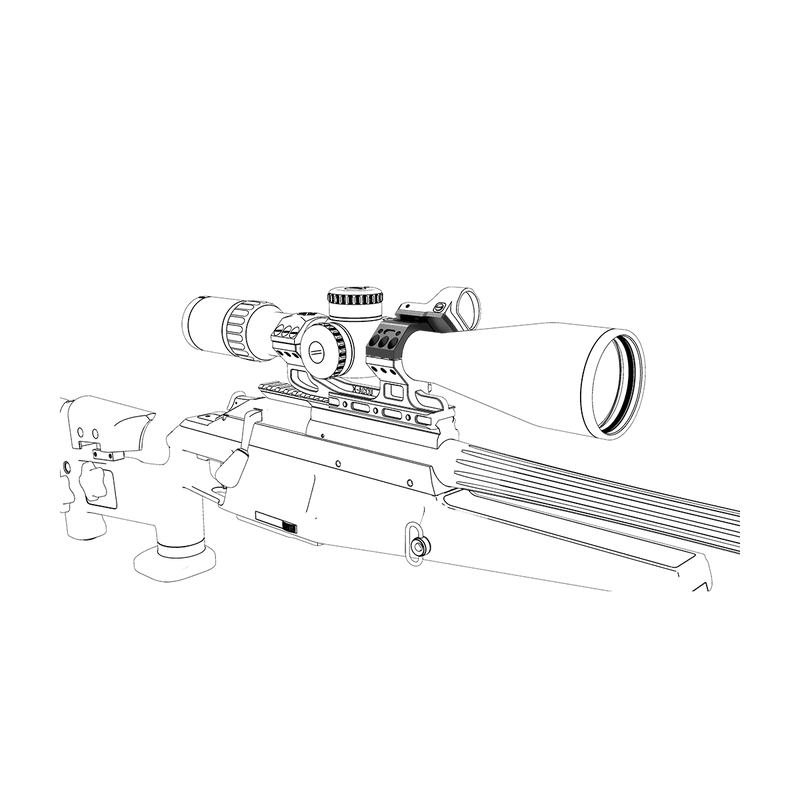 Load image into Gallery viewer, 34mm X-ACCU Mount Assembly Kit - Vector Optics Online Store