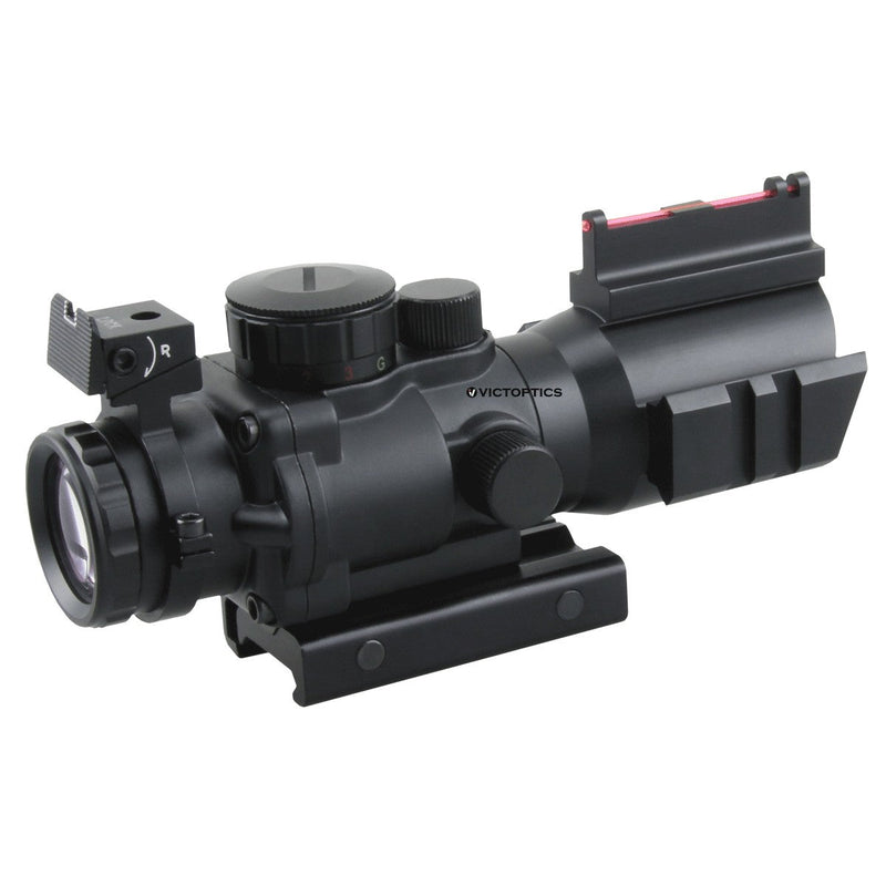 Load image into Gallery viewer, Victoptics C1 Fiber Sight 4x32 Prism Riflescope