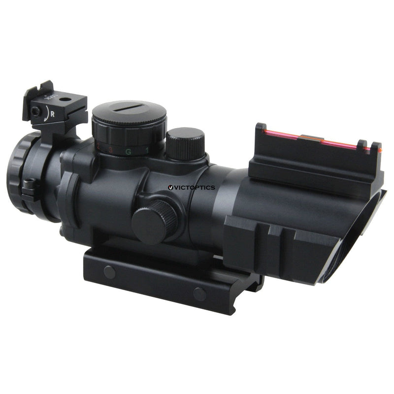 Load image into Gallery viewer, Victoptics C1 Fiber Sight 4x32 Prism Riflescope