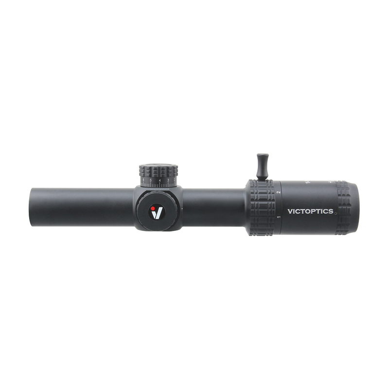 Load image into Gallery viewer, VictOptics S6 1-6x24 SFP LPVO Black Color side detail