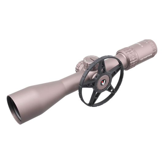 Airgun Scope | VictOptics S4 4-16x44 SFP Coyote FDE .22LR Scope (OPSL26)