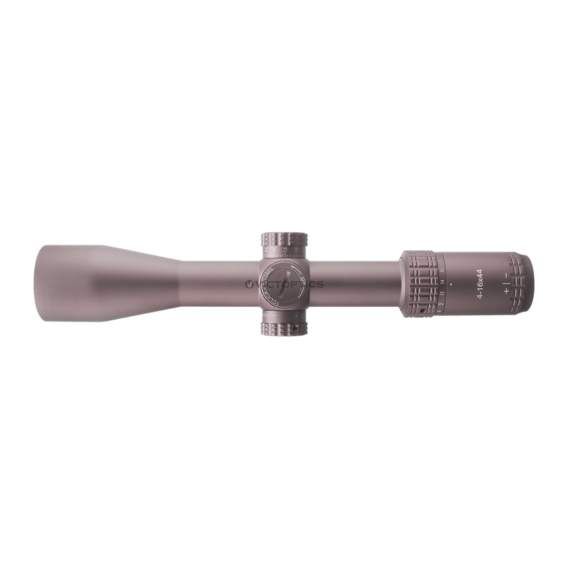 Load image into Gallery viewer, Airgun Scope | VictOptics S4 4-16x44 SFP Coyote FDE .22LR Scope (OPSL26)