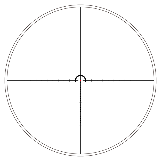 S6 1-6x24i Fiber Budget LPVO (OPSL33) | Fiber Optic Reticle LPVO