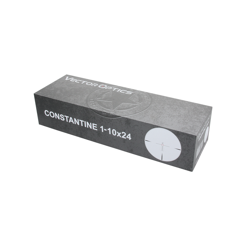 Load image into Gallery viewer, Constantine 1-10x24 SFP Riflescope packing box