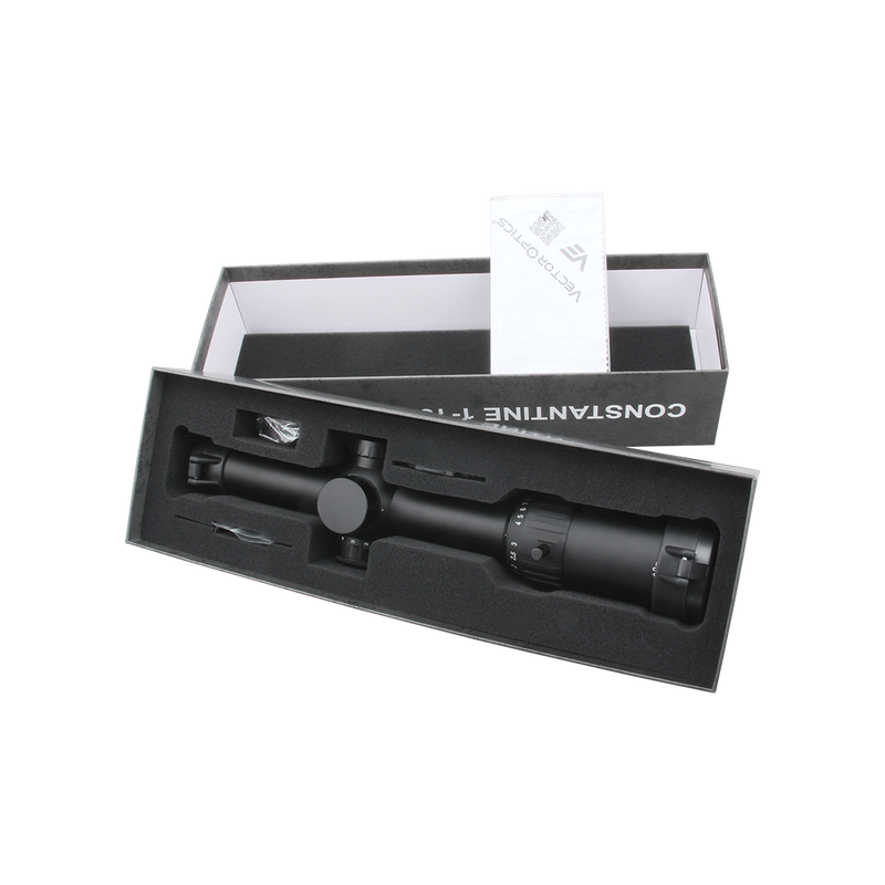 Load image into Gallery viewer, Constantine 1-10x24 SFP Riflescope packing box open