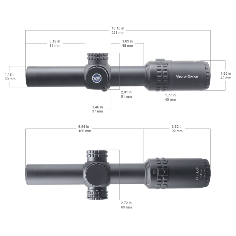 Load image into Gallery viewer, Grimlock 1-4x24 SFP (SCOC-40)