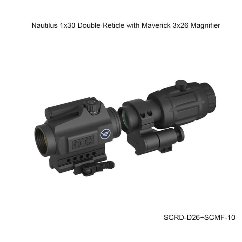 Load image into Gallery viewer, Nautilus 1x30 Double Reticle