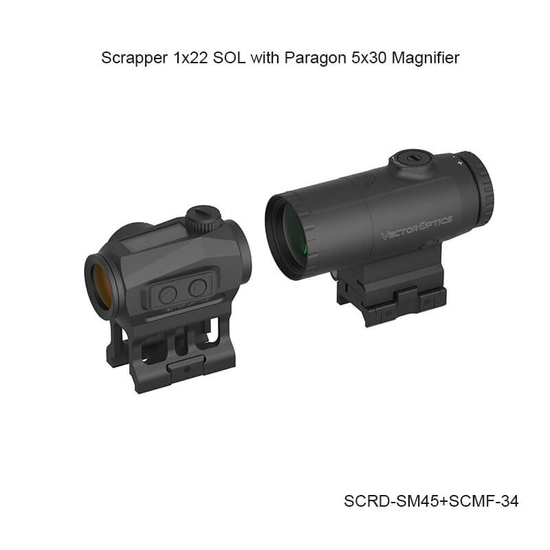 Load image into Gallery viewer, Scrapper 1x22 Solar Power Multi Reticle
