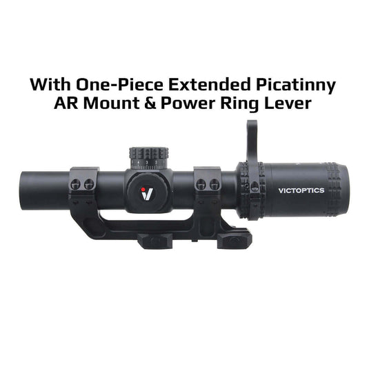 S6 1-6x24i Fiber Budget LPVO (OPSL33) | Fiber Optic Reticle LPVO