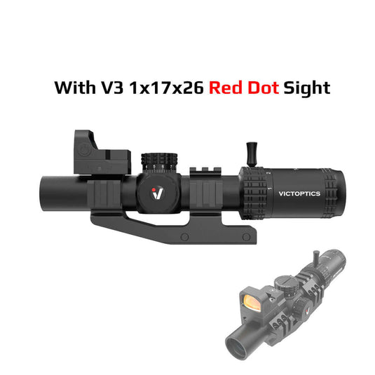 S6 1-6x24i Fiber Budget LPVO (OPSL33) | Fiber Optic Reticle LPVO