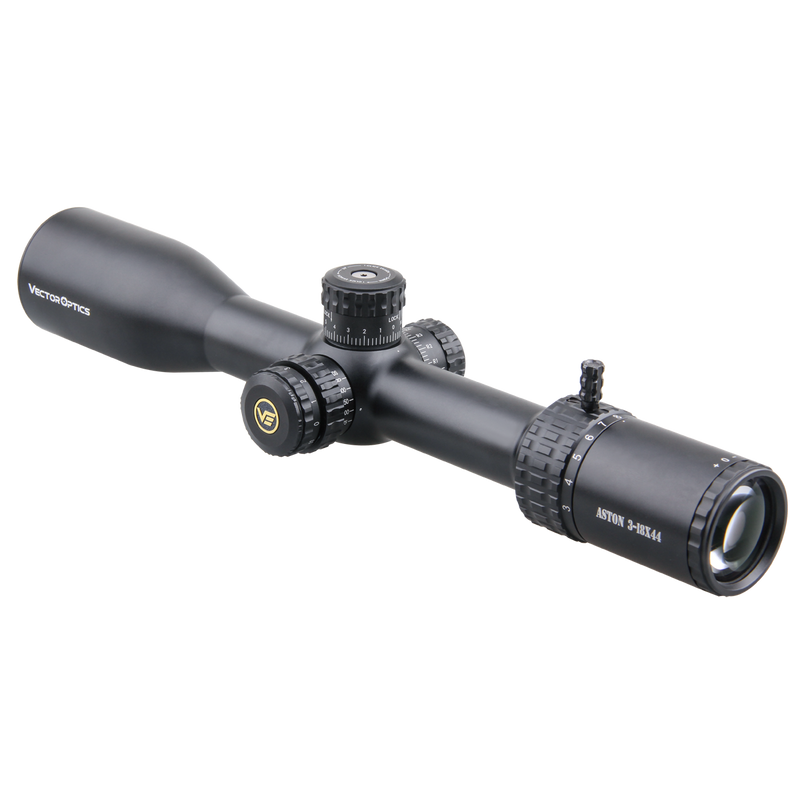 Load image into Gallery viewer, Aston 3-18X44 SFP Tactical Riflescope Front Side