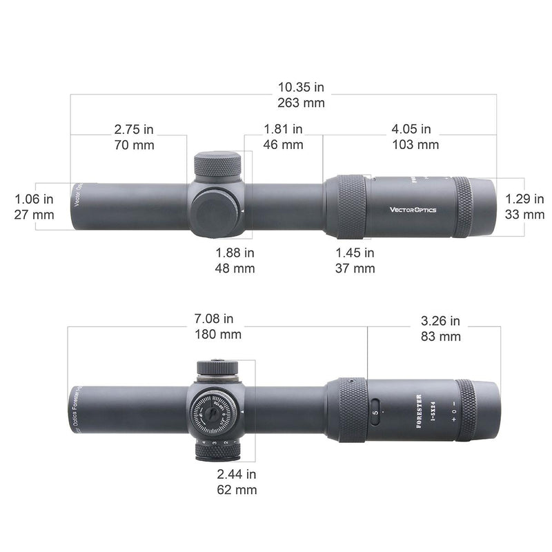 Load image into Gallery viewer, Forester 1-5x24SFP LPVO Riflescope