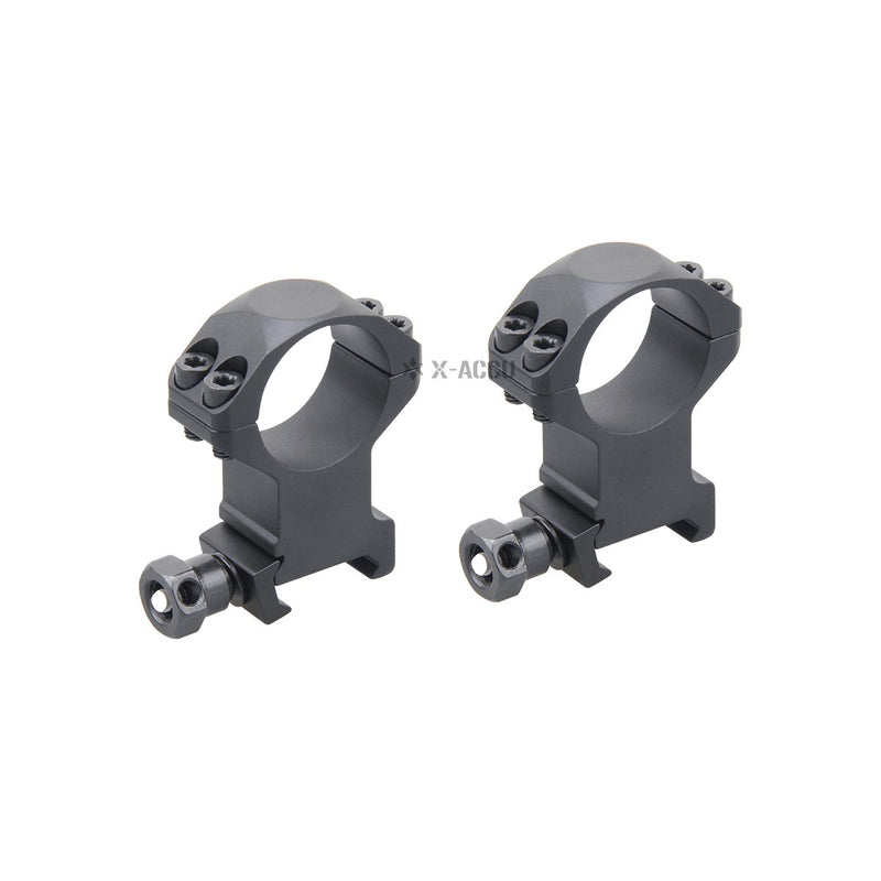 Load image into Gallery viewer, 25.4mm X-Accu 1.25in Low Profile Picatinny Rings - Vector Optics Online Store