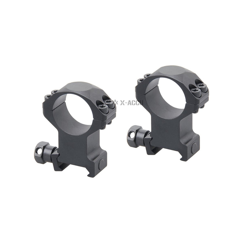 Load image into Gallery viewer, 25.4mm X-Accu 1.25in Low Profile Picatinny Rings - Vector Optics Online Store