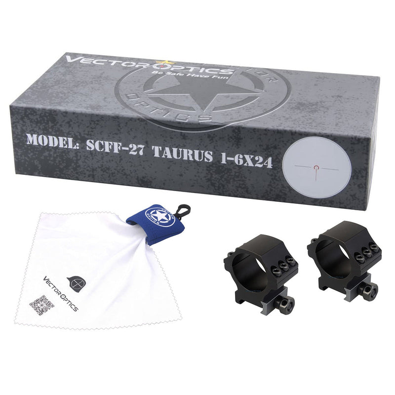 Load image into Gallery viewer, Taurus 1-6x24 FFP LPVO Riflescope Details