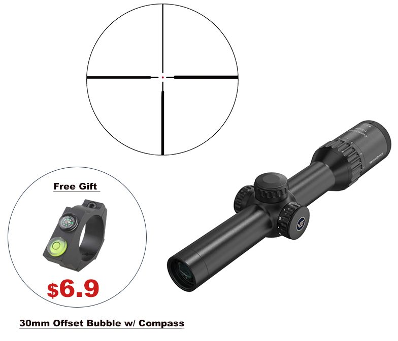 Load image into Gallery viewer, Continental LPVO 1-6x24 SFP Hunting Scope (SCOC-23)