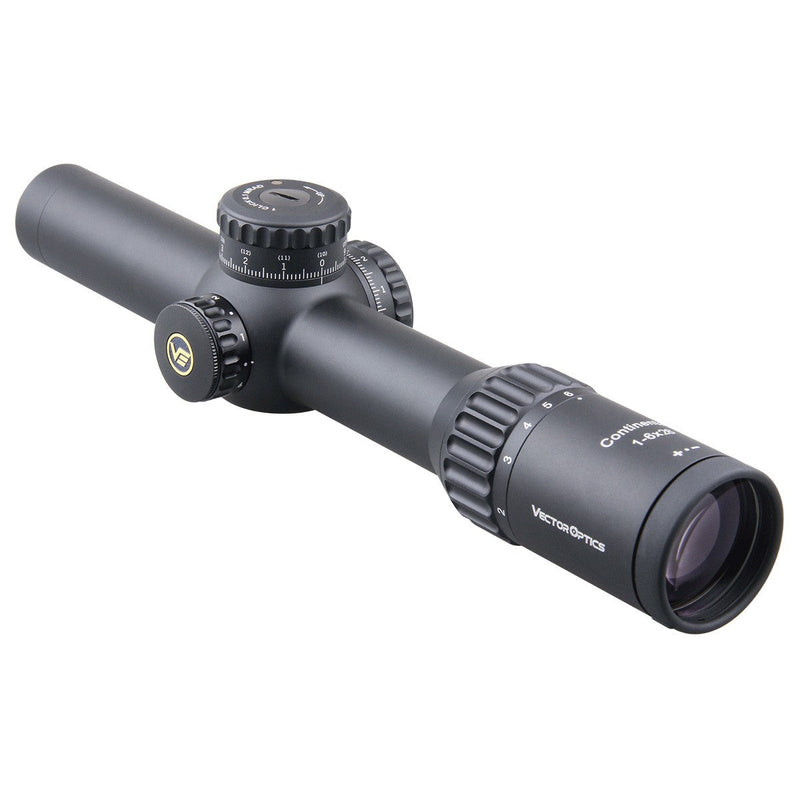 Load image into Gallery viewer, 34mm Continental 1-6x28 FFP LPVO Riflescope 3 Side
