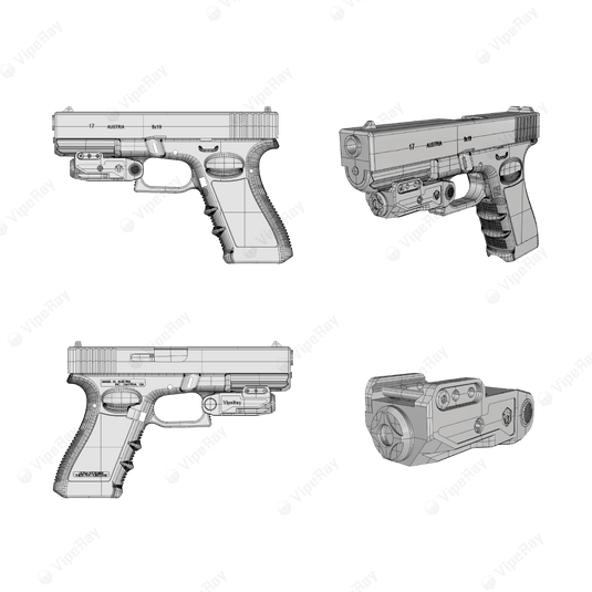 Scrapper Pistol Green Laser Sight