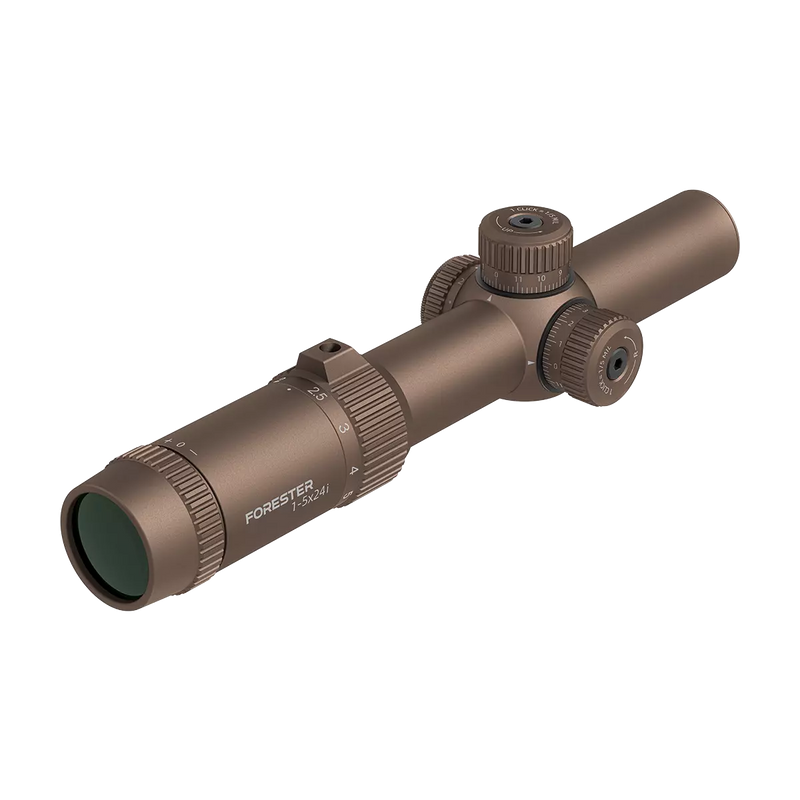 Load image into Gallery viewer, Forester 1-5x24i Fiber SFP LPVO Coyote FDE Rifle Scope(SCOC-55)
