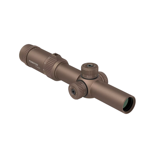 Forester 1-5x24i Fiber SFP LPVO Coyote FDE Rifle Scope(SCOC-55)