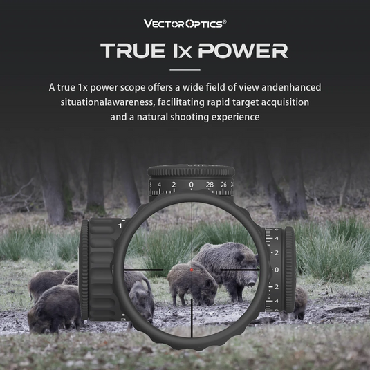 AR15 | Continental x8 1-8x24i SFP LPVO ED Fiber Hunting Rifle Scope(SCOC-51) | Small Game Hunting
