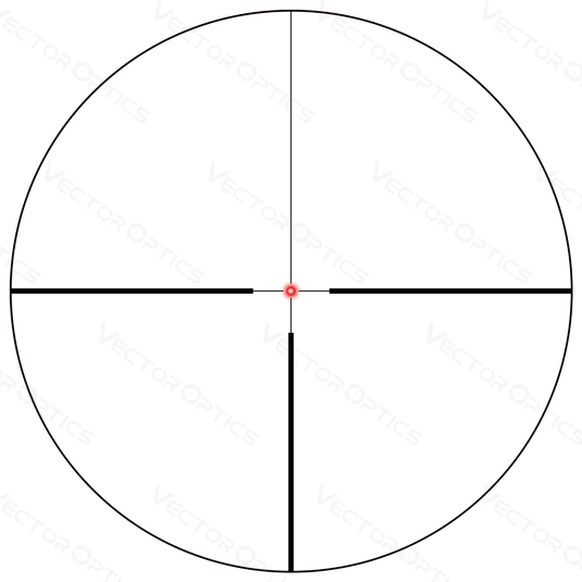 Continental x6 2.5-15x56 Fiber Riflescope