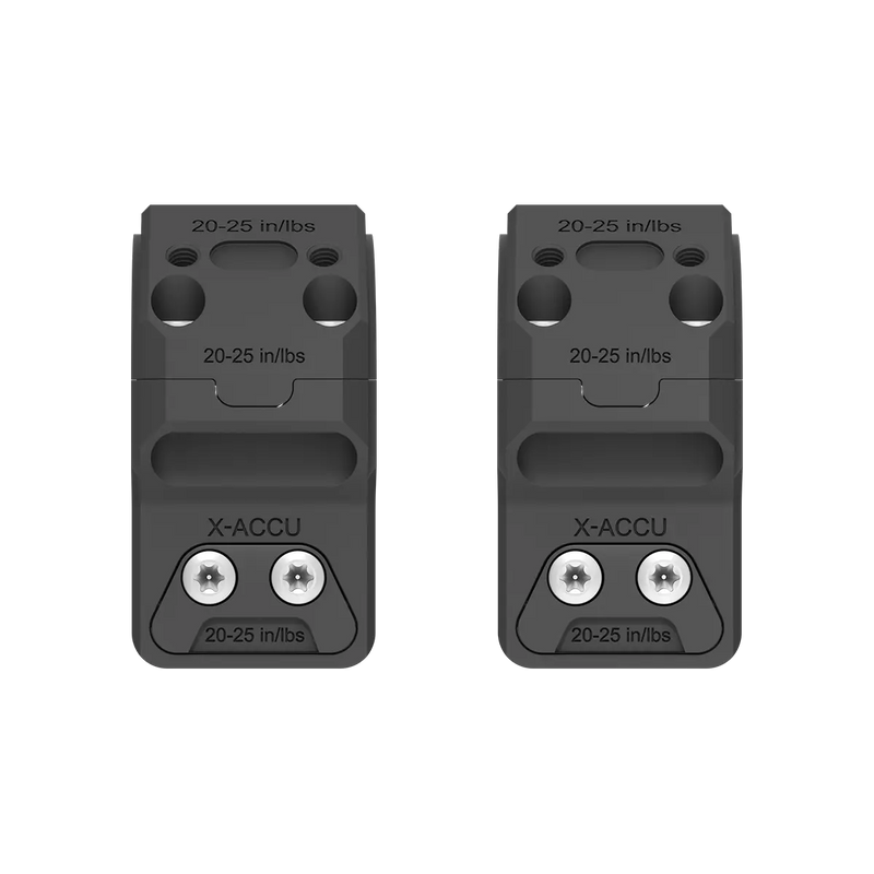 Load image into Gallery viewer, 30mm X-MOD 0.95''/1.1''/1.25'' Modular Picatinny Rings System (XASR-3071)
