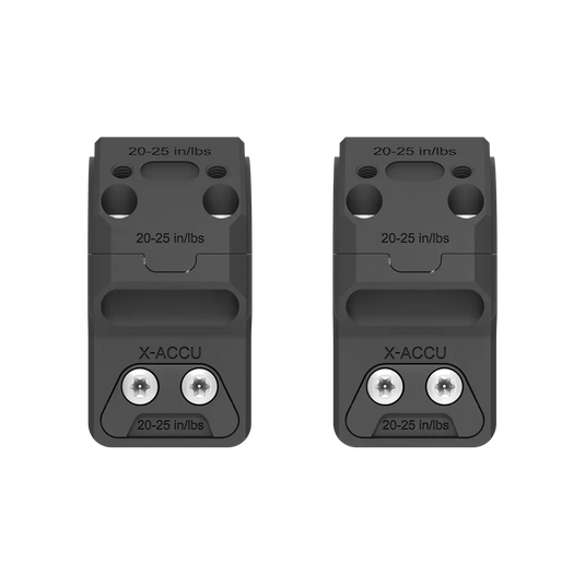 30mm X-MOD 0.95''/1.1''/1.25'' Modular Picatinny Rings System (XASR-3071)